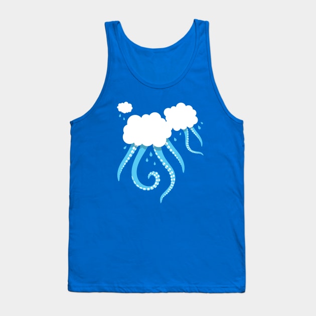 Cthulhu Clouds Tank Top by squidy